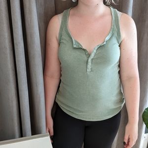 Aerie Henley Tank Top